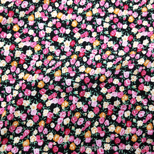 Factory Ready Goods Small Floral Cute Designs Cotton Printed Twill Fabric